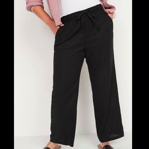 Old Navy Black Straight Leg Pants